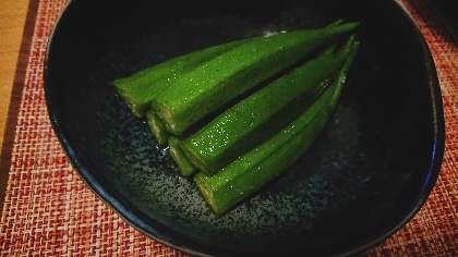 シンプルで美味しい副菜！あっさりオクラのお浸し