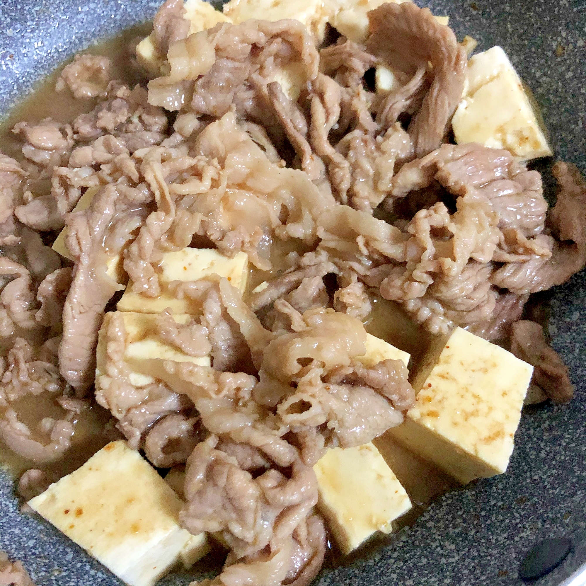 簡単！肉豆腐