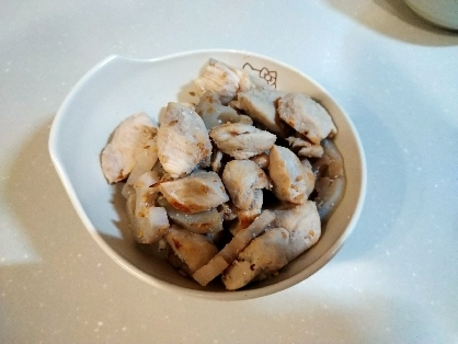 簡単おつまみ☆鶏れんこんの柚子胡椒炒め