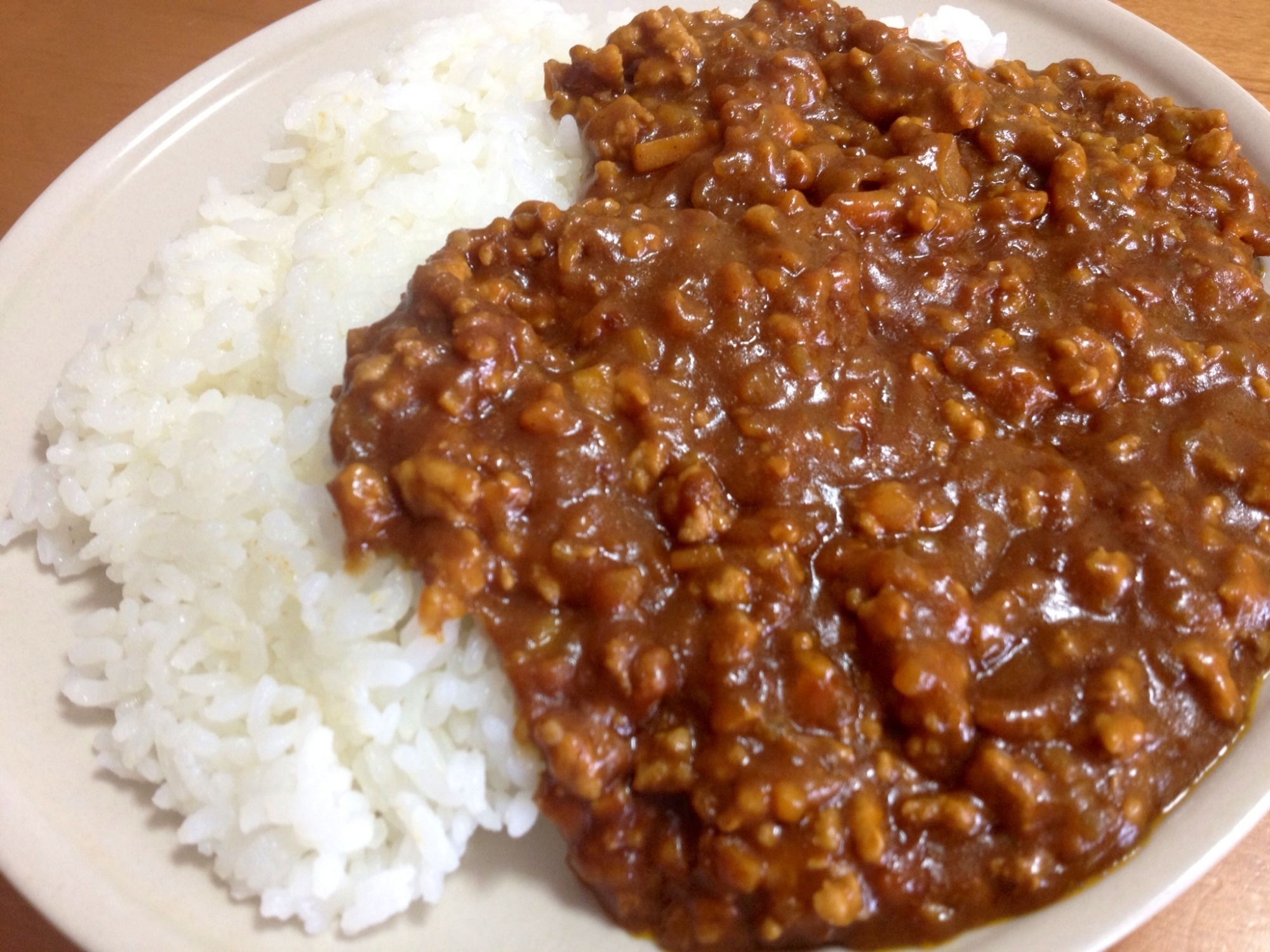 煮込み10分 かんたんキーマカレー レシピ 作り方 By けにーパパ 楽天レシピ