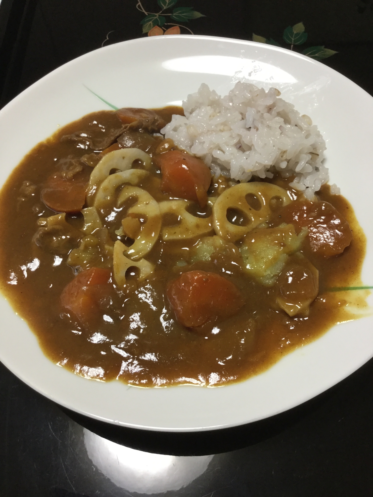 レンコン入りカレー