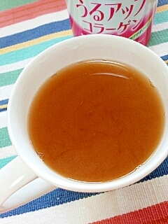 ホッと☆美肌なフルーティーきなこ紅茶♪
