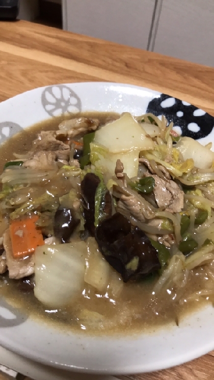 豚肉と白菜のとろみ煮