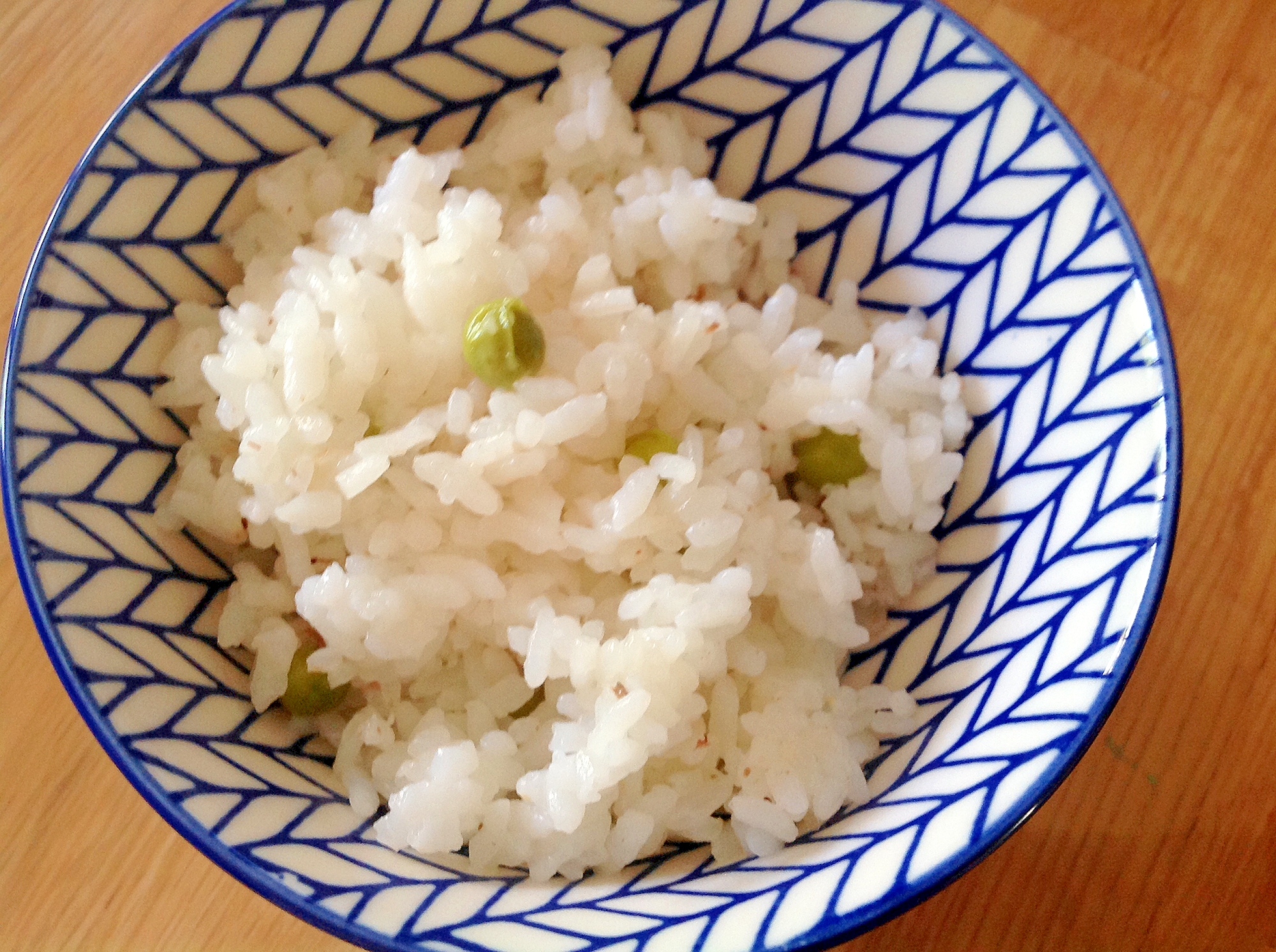 アンチョビー入り豆ご飯