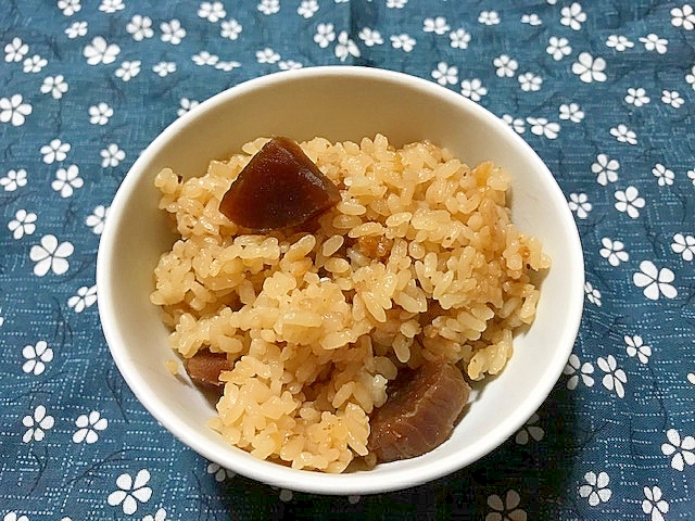 大根ときゅうりの味噌漬けの炊き込みご飯