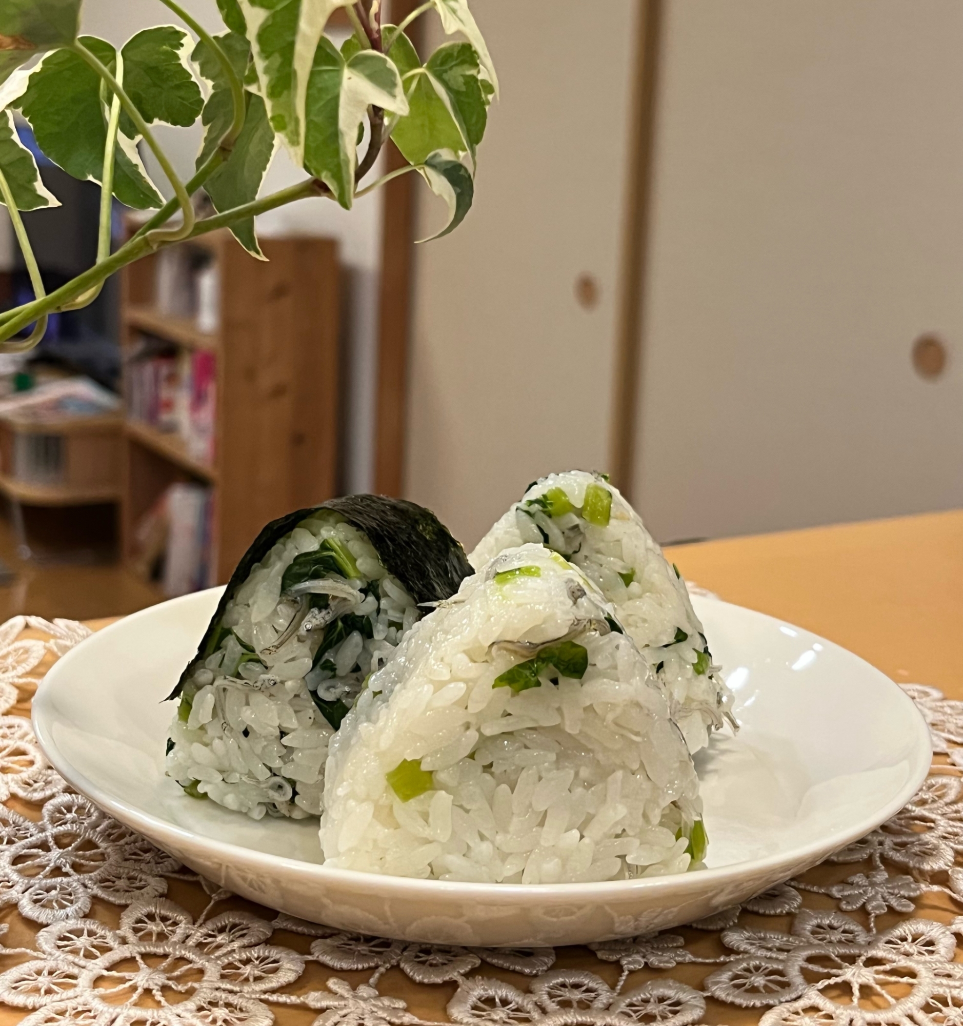 食べきりましょう蕪の葉　〜混ぜご飯〜