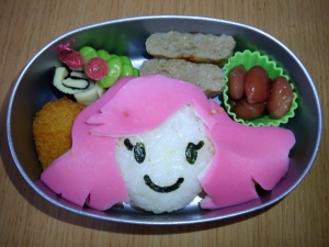 年長さんのキャラ弁 リトルマーメイド アリエル レシピ 作り方 By Annica 楽天レシピ
