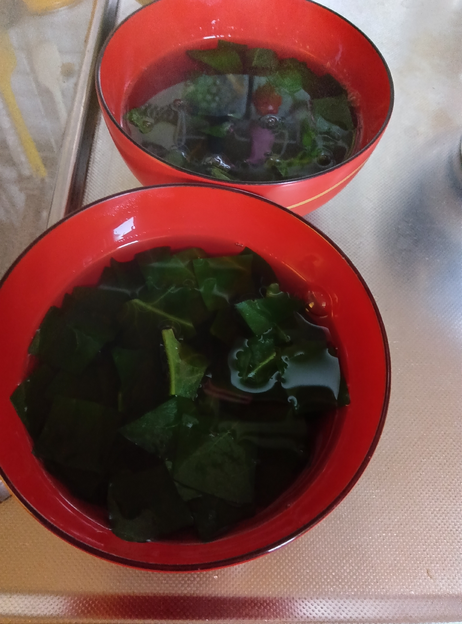 岡わかめのお吸い物