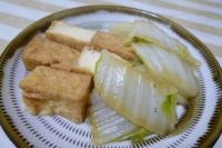 サッと煮物ができる素敵なレシピですね♪
厚揚げからいい味が出て～ほんと美味しかったです☆
優しい味なので～幸せになったよ・・おごちそうさまです☆