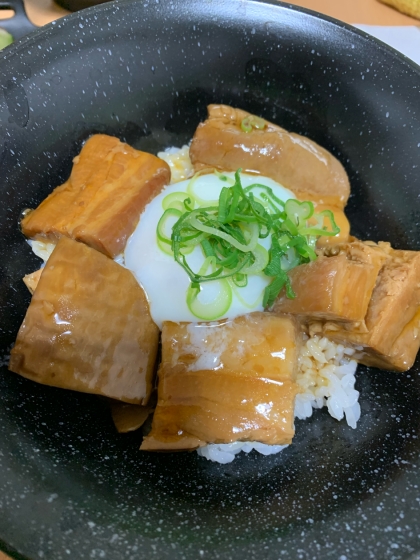 角煮丼にしました！ありがとうございます^ ^美味しかったです！