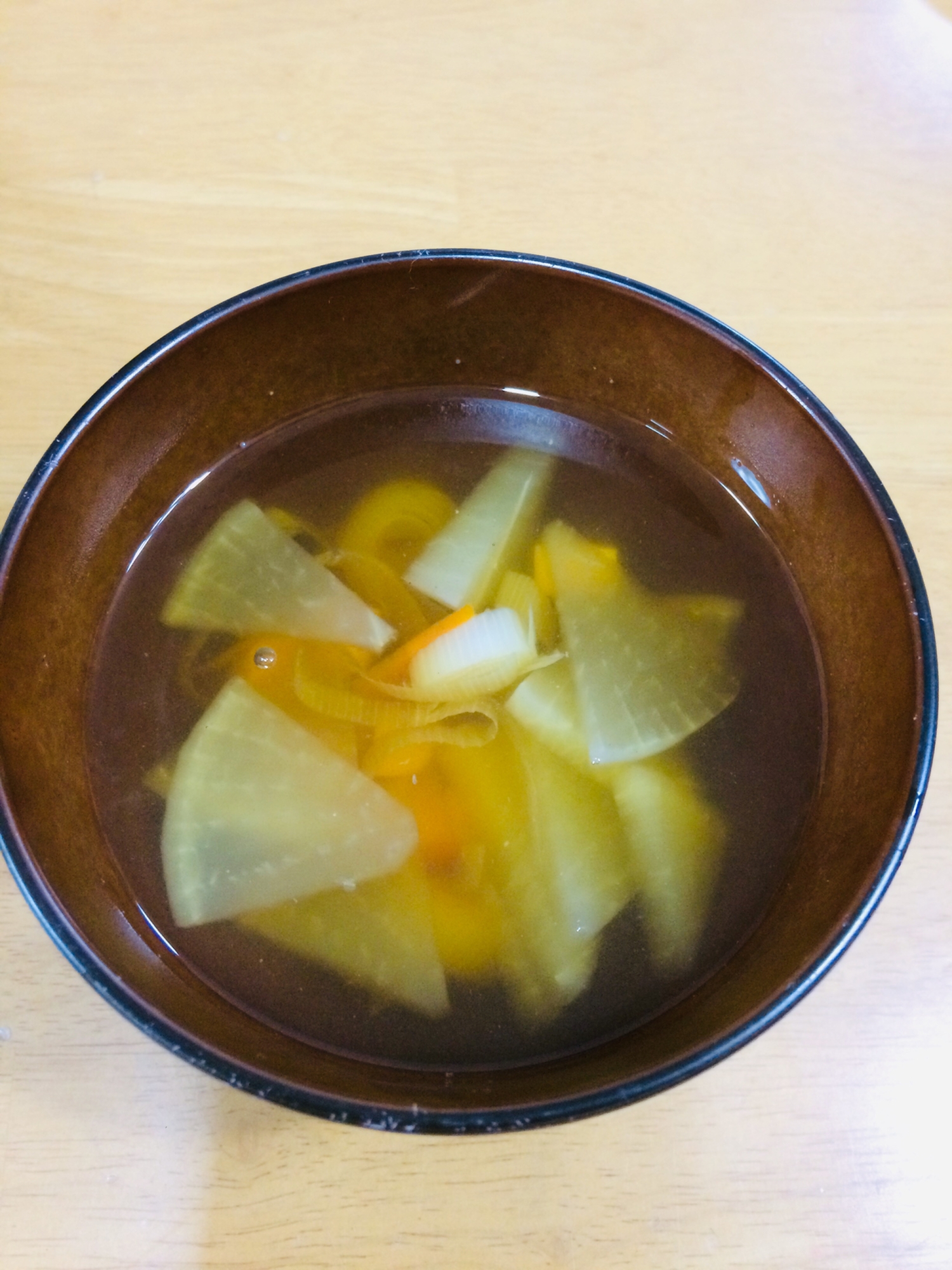 残り野菜で！炒めないヘルシーけんちん汁