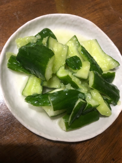 ♪麺棒いらず♡たたききゅうりの下ごしらえ♪