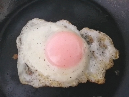 まさに、理想の目玉焼きが作れました！為になる裏ワザレシピ、ありがとうございました(^^)