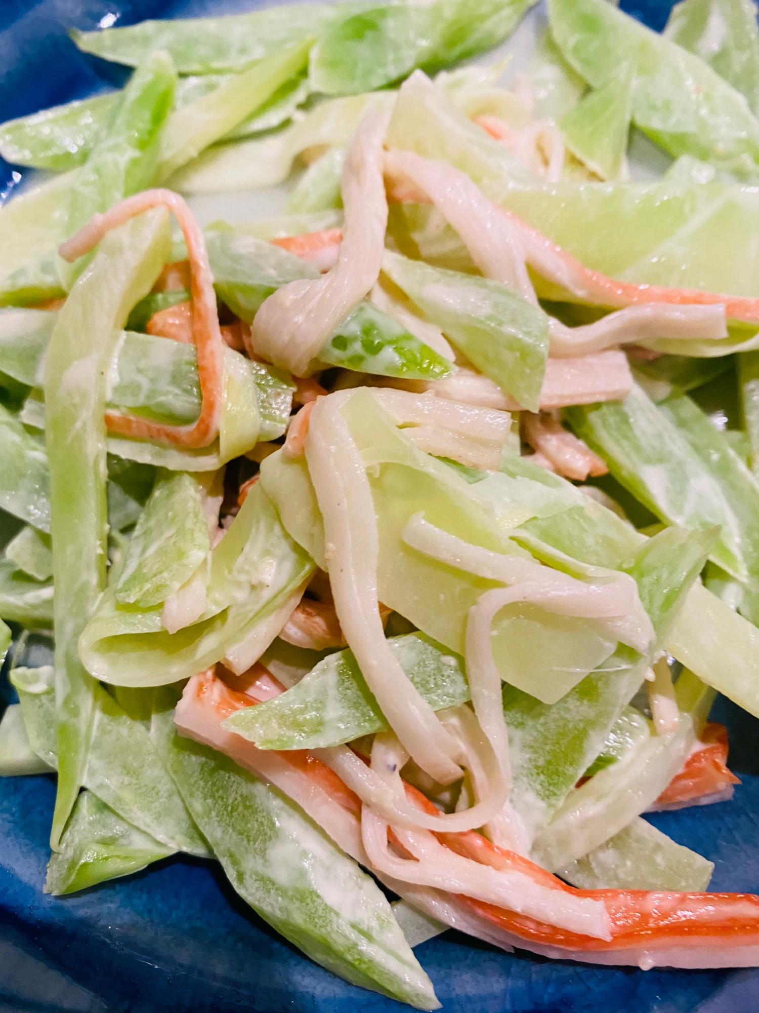 ブロッコリーとカニカマのマヨ和え