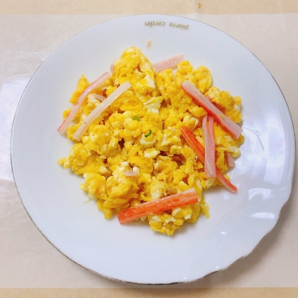 簡単！カニカマでカニ玉丼★