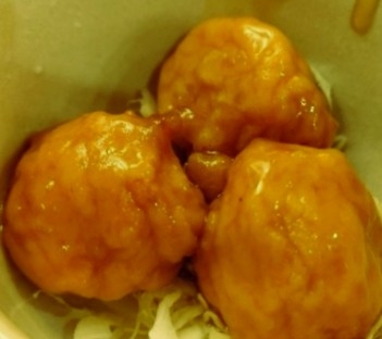 簡単美味しいフライパンで！豚こまミートボール