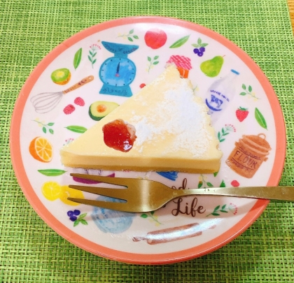 簡単ジャムで作る☆いちごのチーズケーキ