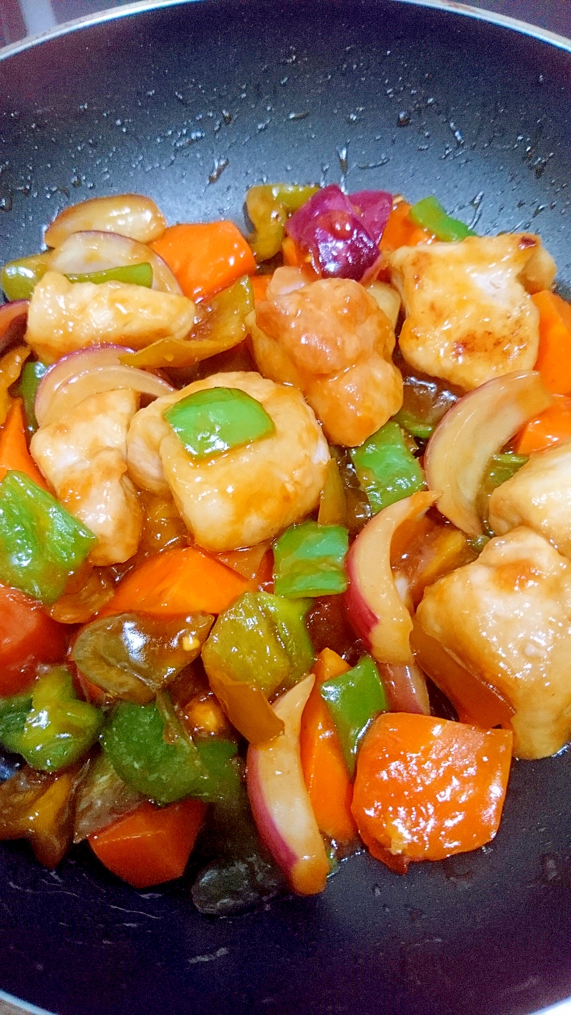 簡単!失敗なし☆揚げない酢豚