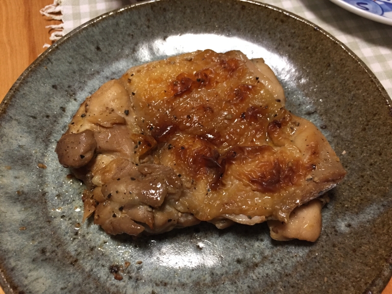 鶏もも肉のスパイシー焼き