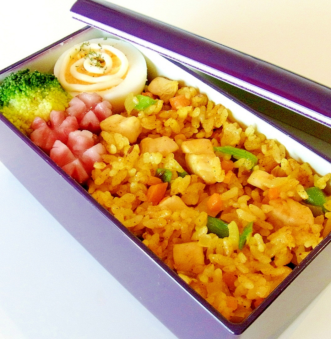 カレーピラフ弁当 レシピ 作り方 By メリッコ 楽天レシピ カレーピラフ弁当 レシピ 作り方 By メリッコ 楽天レシピ