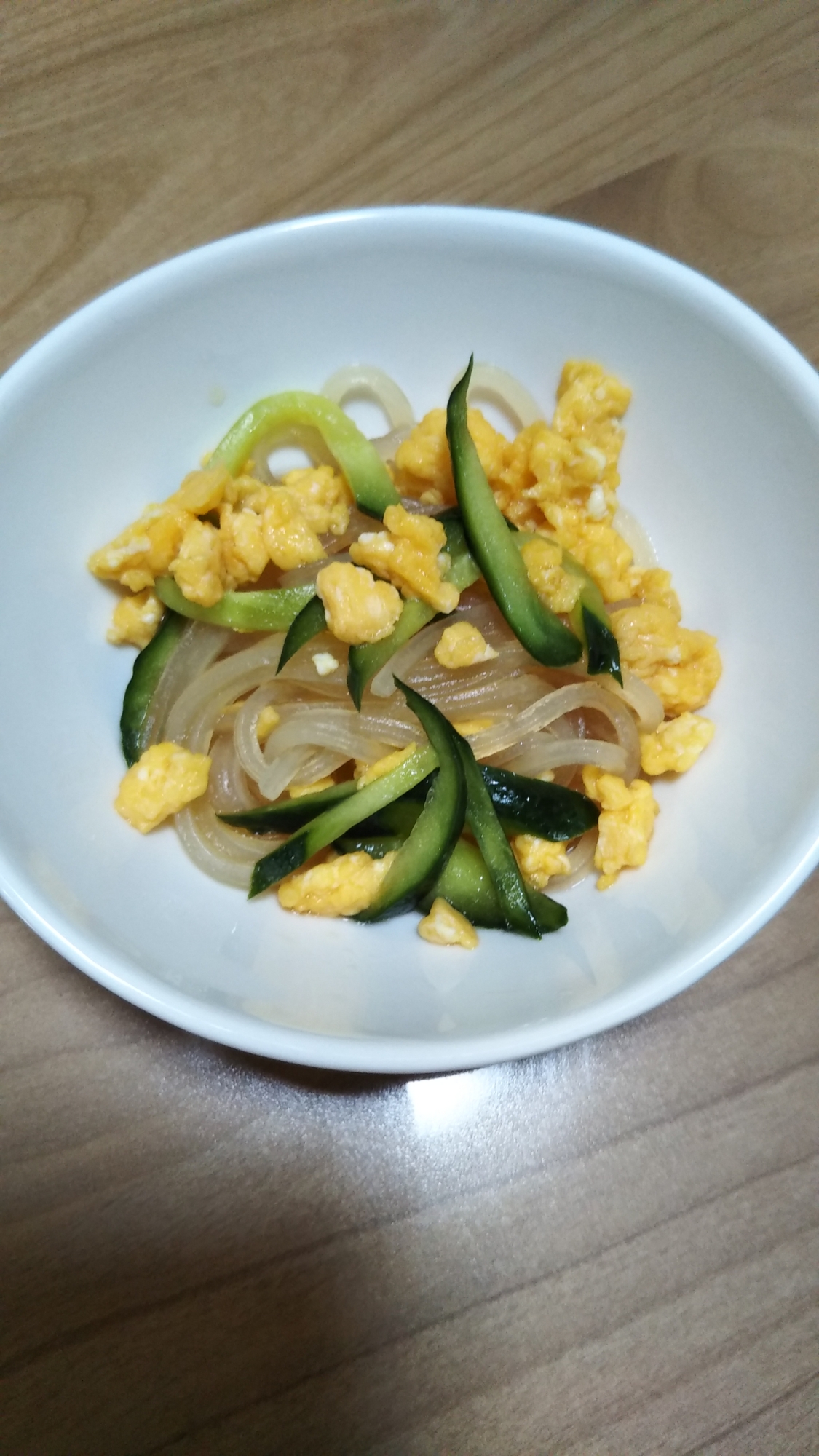 さっぱり、春雨の酢の物