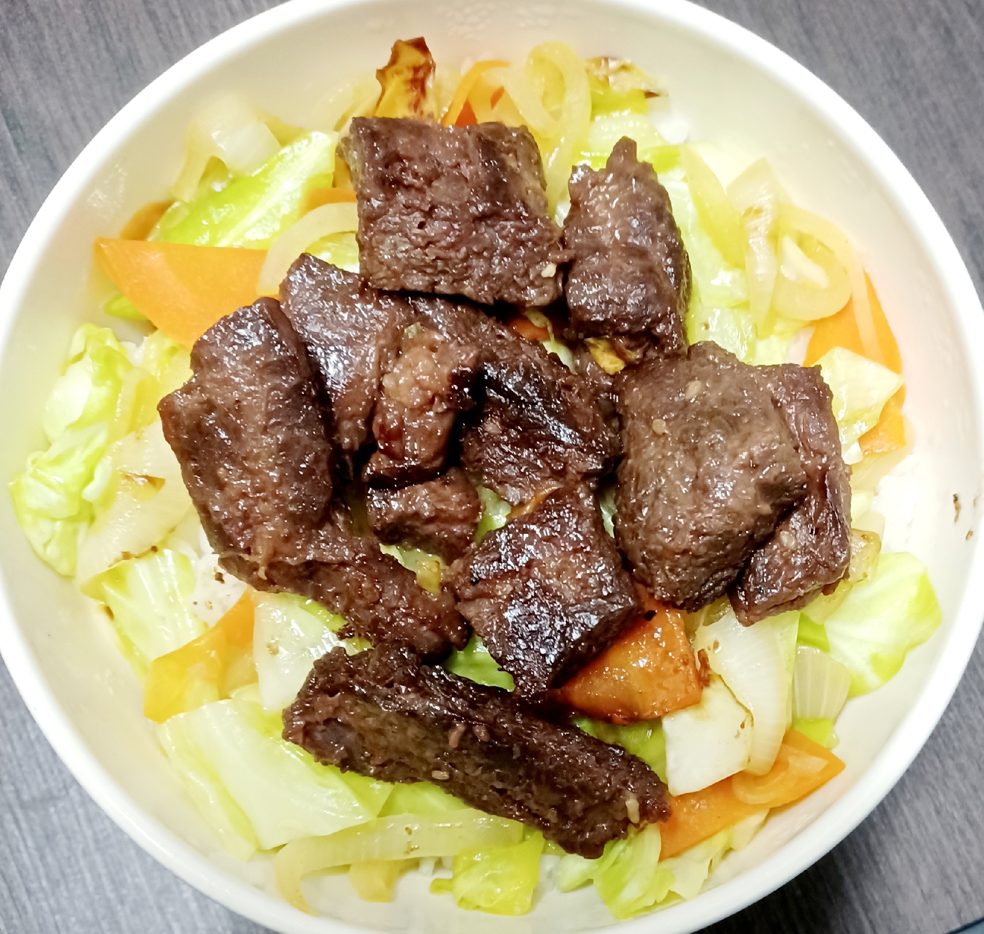 ❤️牛ハラミ丼❤️