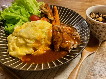 ふわふわとろとろ卵のオムライス