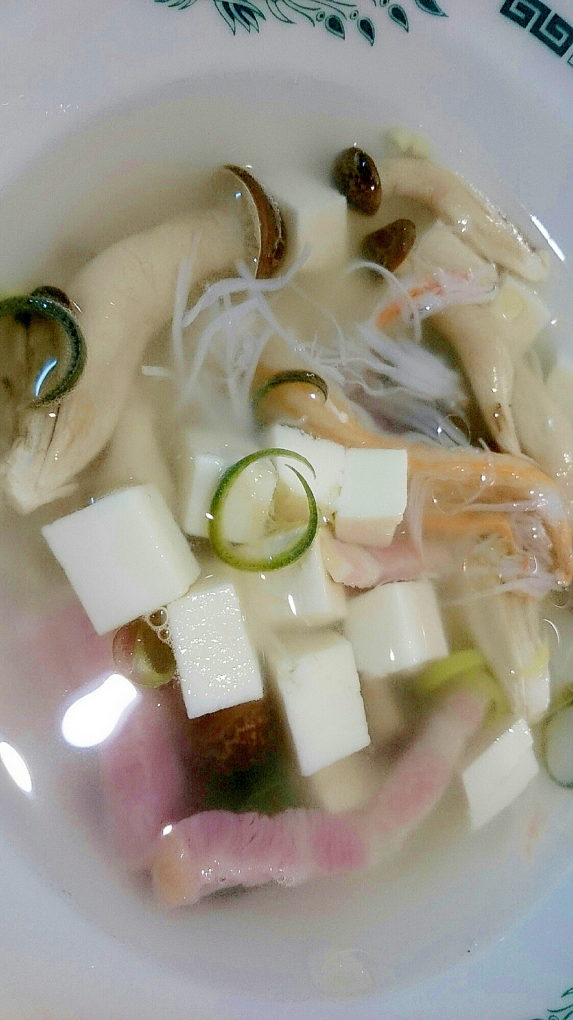 カニ入り中華スープ