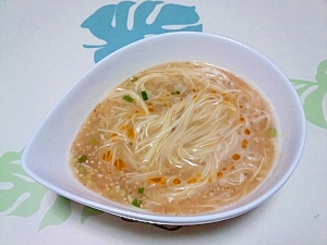 レンジで！塩麹にゅうめん＋＋