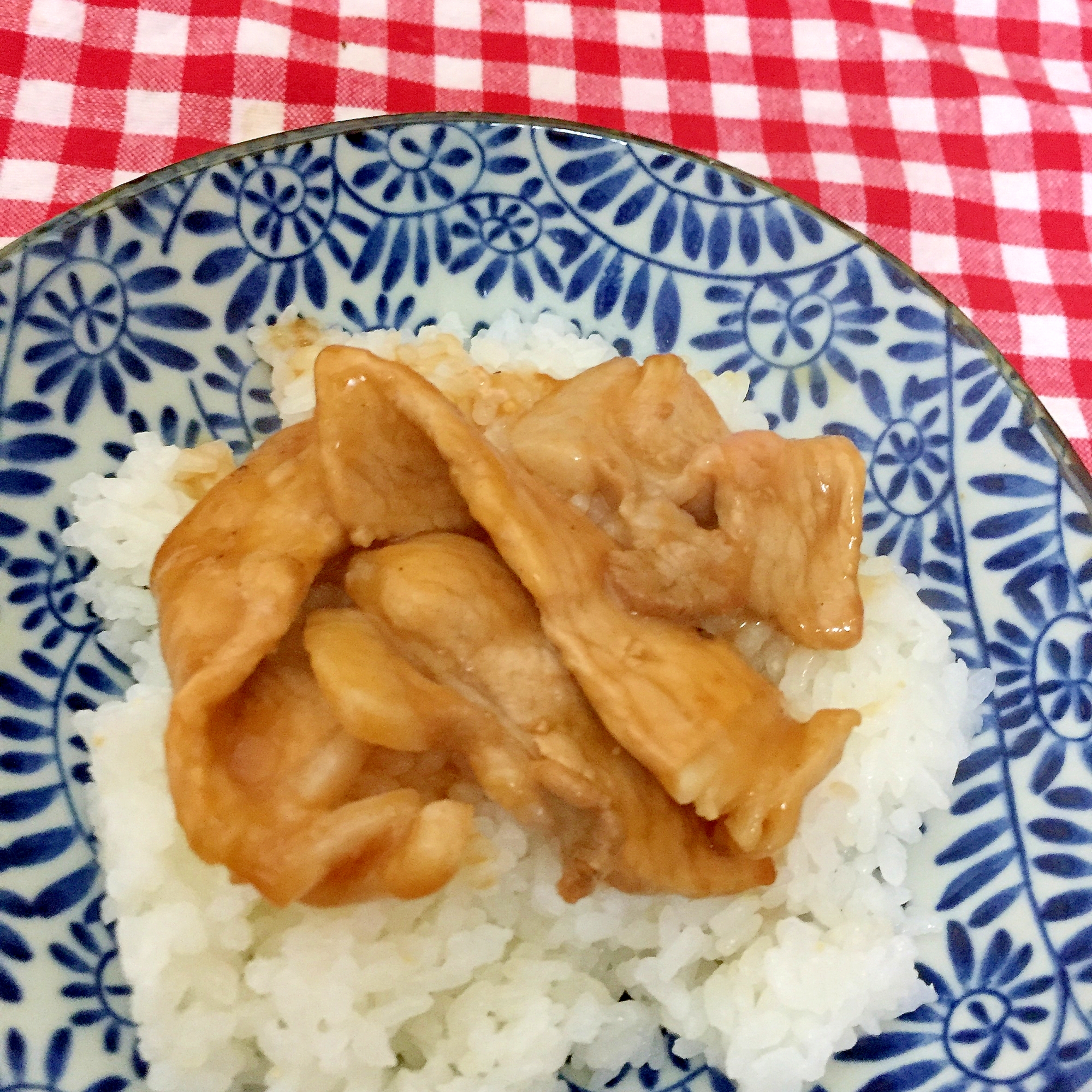 照り豚丼★