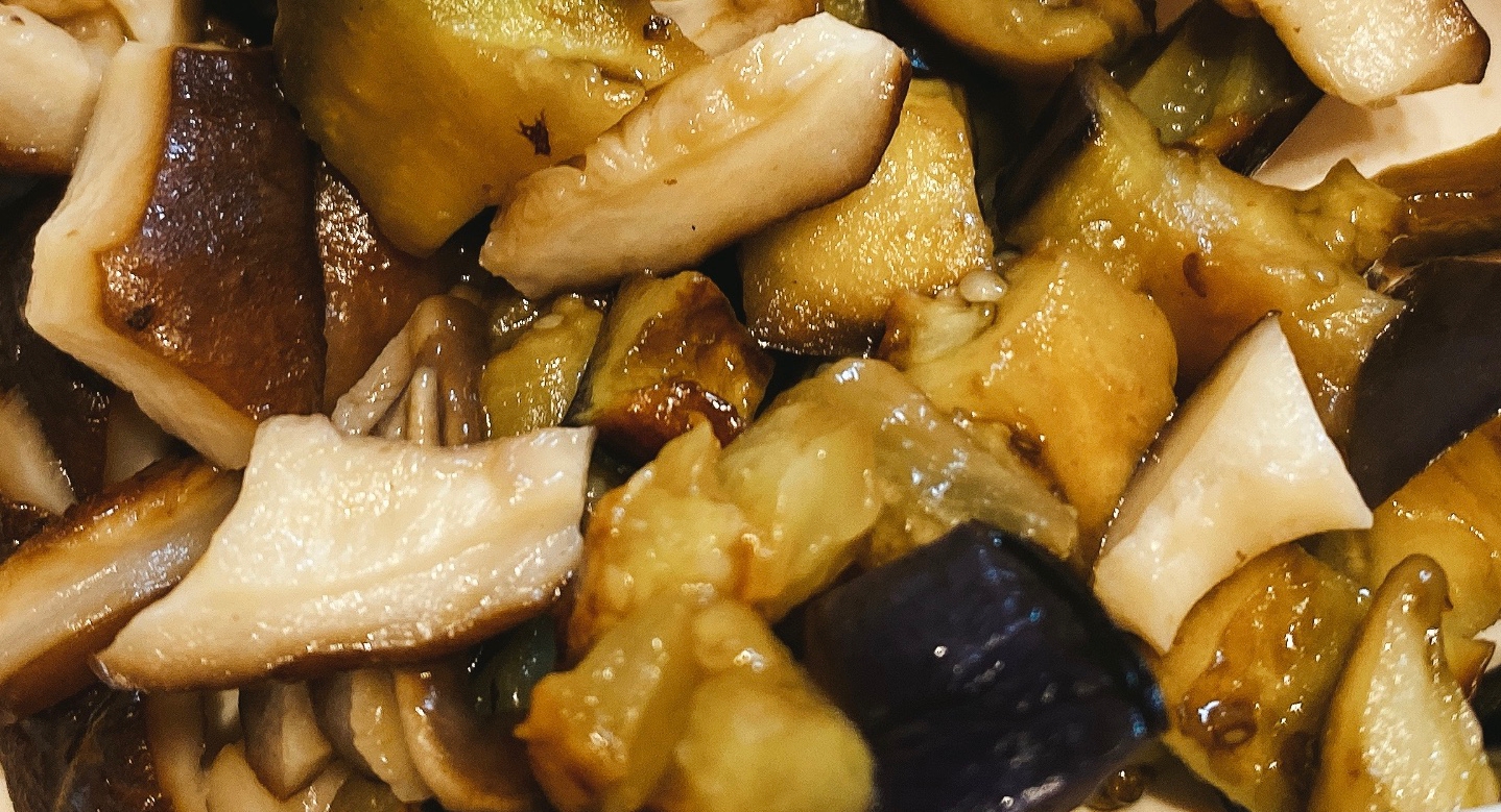 離乳食 後期 ナスと椎茸の焼肉ダレ レシピ 作り方 By ｊｙ 楽天レシピ