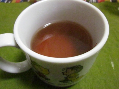 まだまだ朝は肌寒く、生姜紅茶おいしいですね♪ごちそうさまでした。