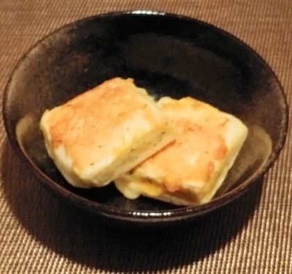 はんぺんのチーズピカタ