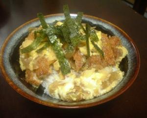 ガッツリ食べたいカツ丼