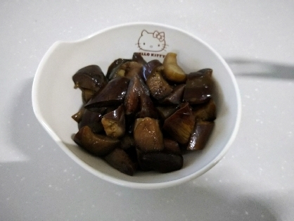 ナスの甘辛煮