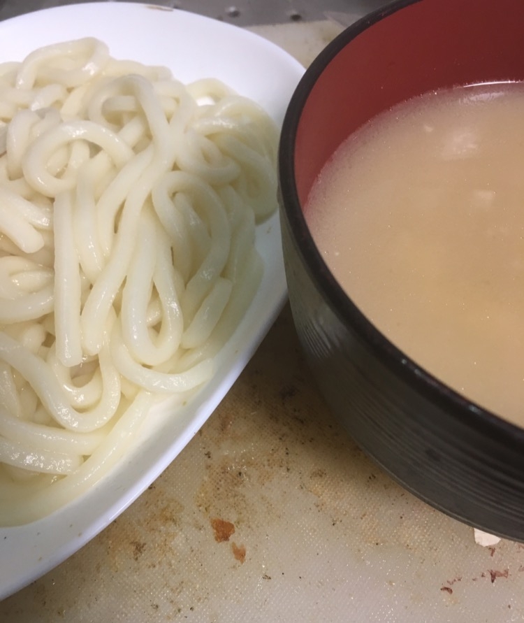 味噌つけうどん