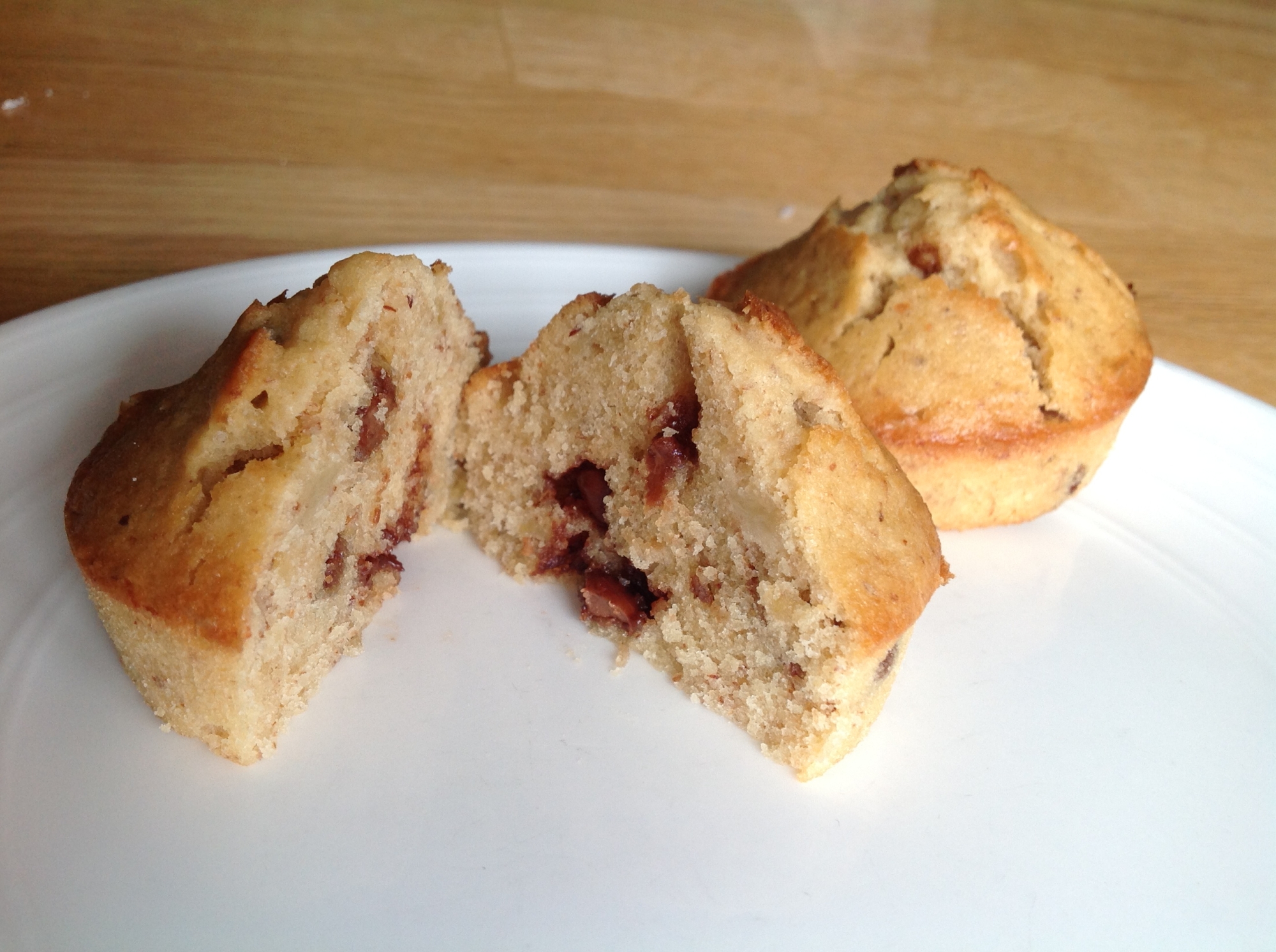 グルテンフリーのバナナチョコチップマフィン レシピ 作り方 By Findus 楽天レシピ