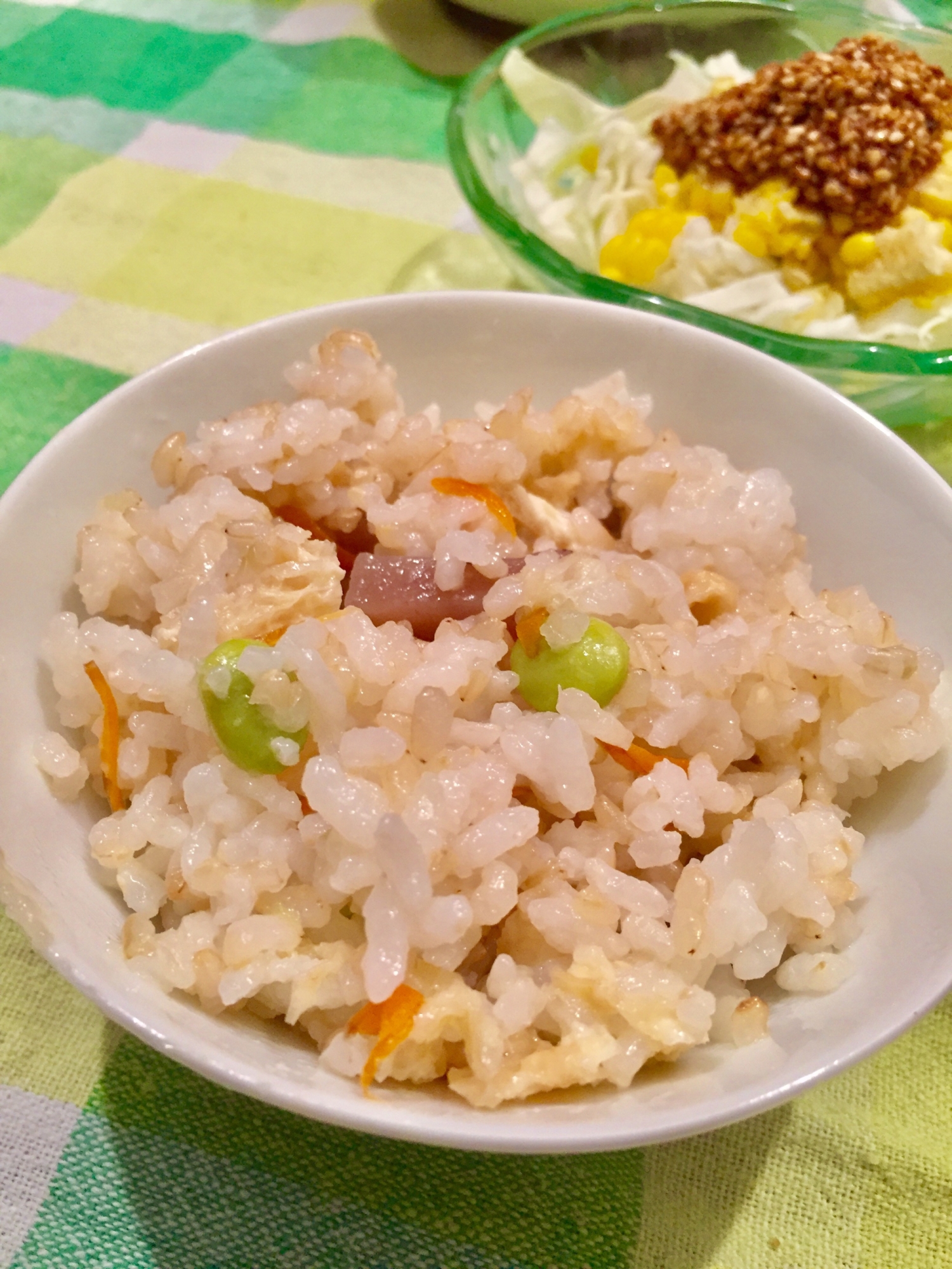 夏の味ご飯