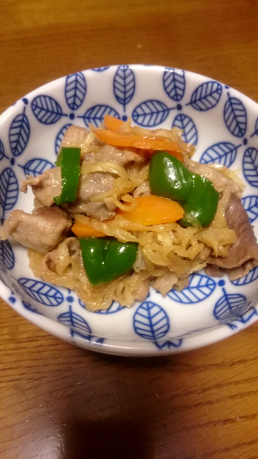 切干大根と豚肉の甘辛炒め