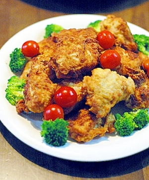 鶏胸肉と豆腐のチキンナゲット