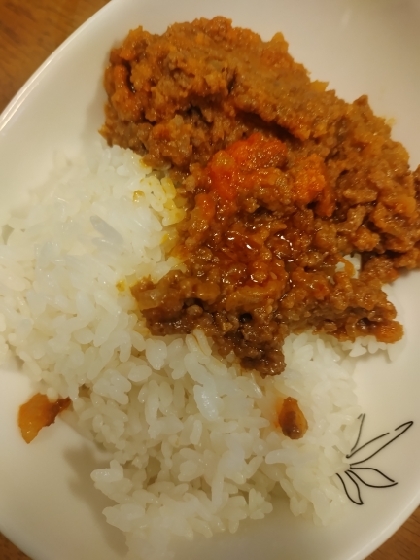 家にある材料で簡単キーマカレー