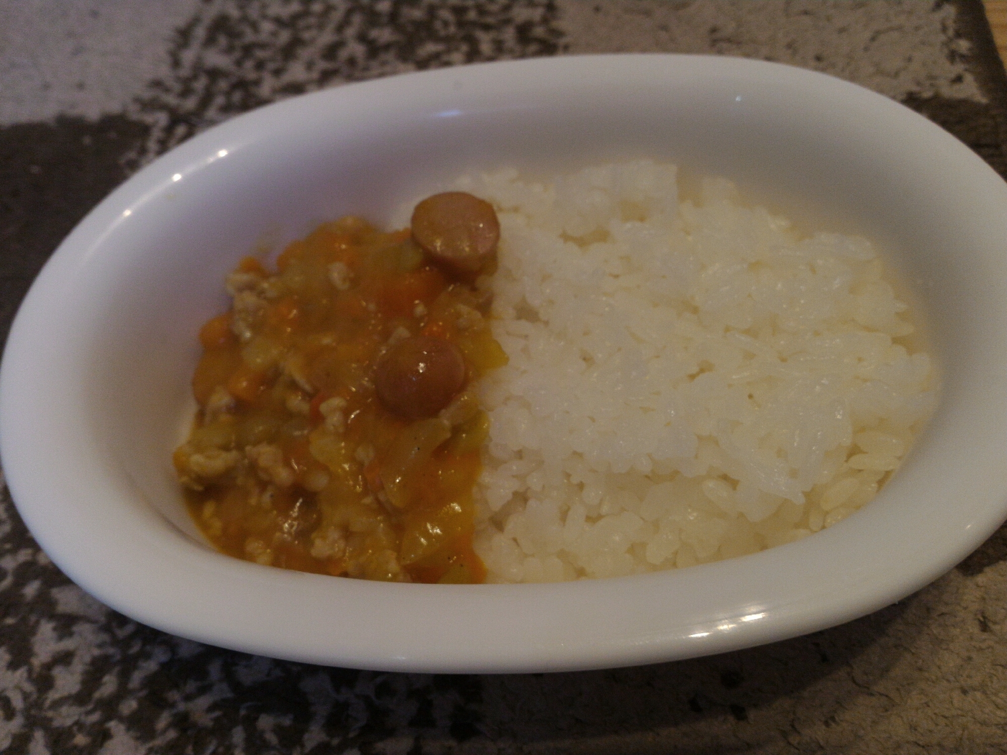 手作りのルゥで作るキーマカレー【離乳食、幼児食に】