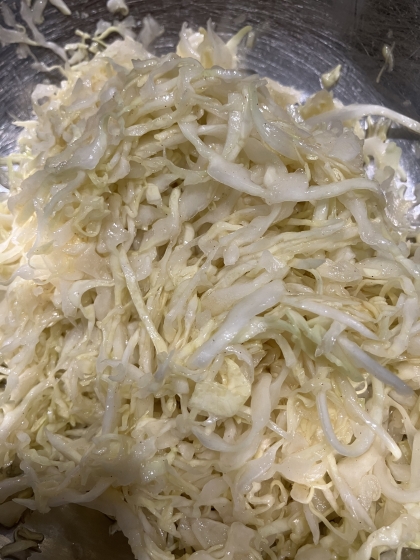 素を使わず無限キャベツ