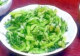 かぶの葉のぬか漬け【βカロテン&ビタミン&乳酸菌】