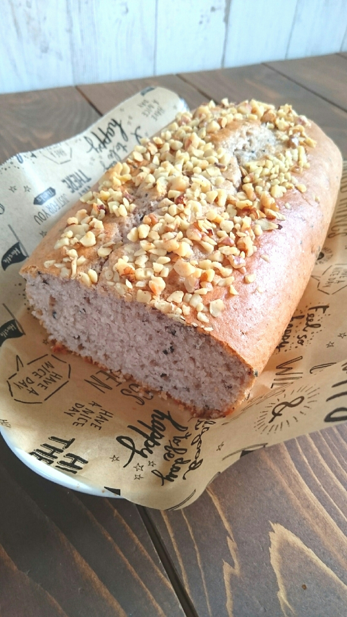 ＨＭと余ったあんこで作る♪パウンドケーキ