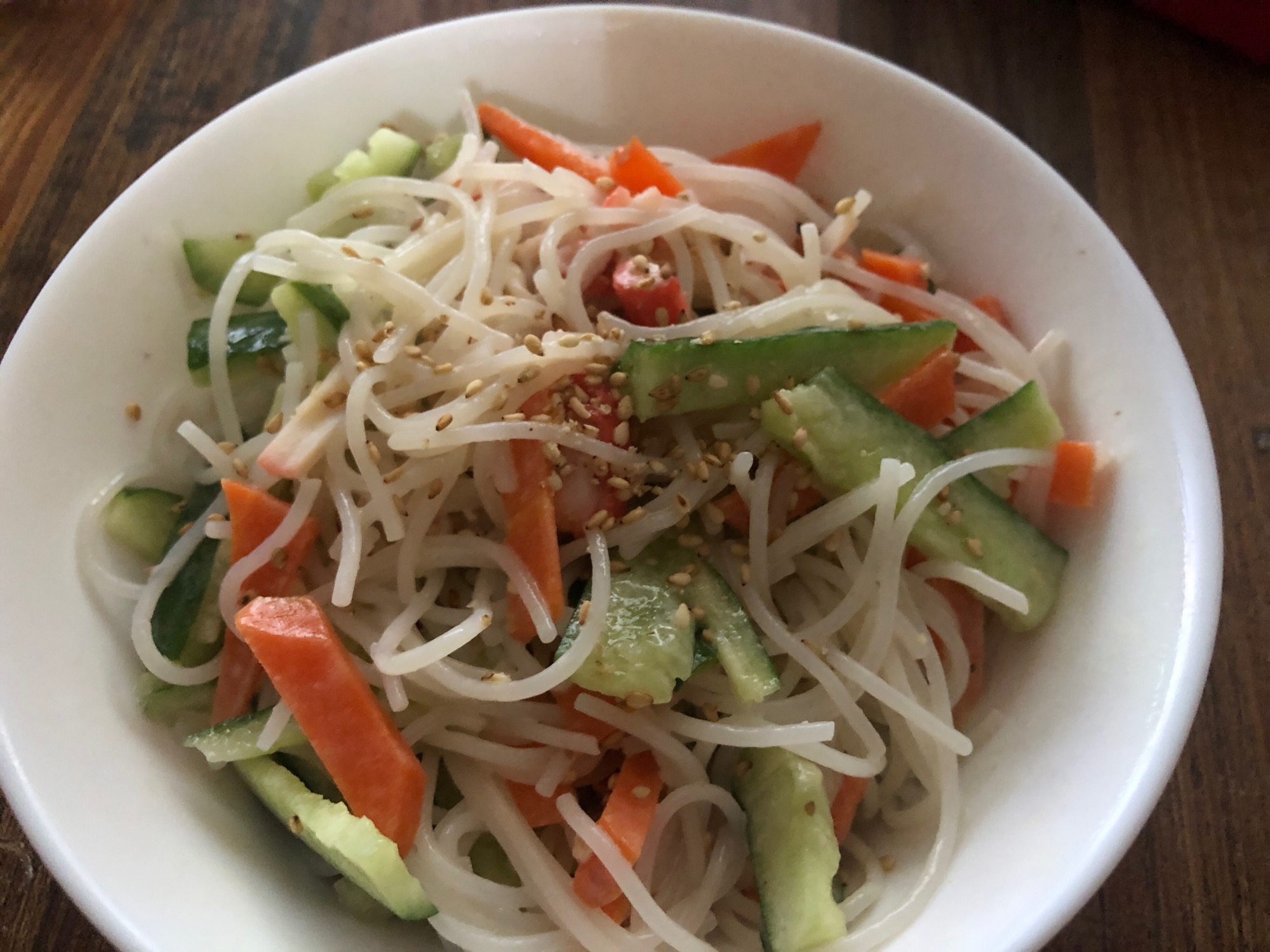 残り野菜食べきり♪はるさめ中華サラダ