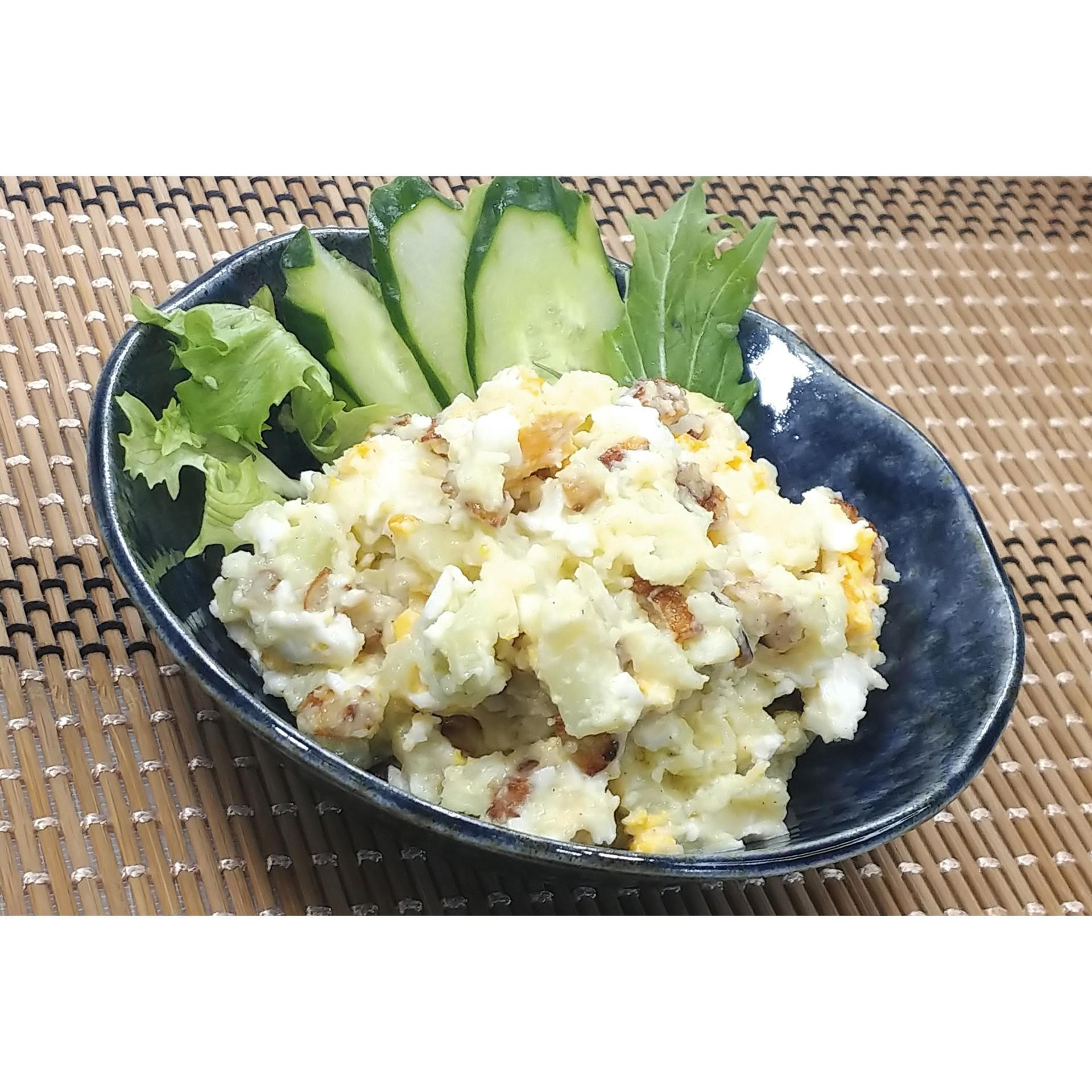 柚子胡椒竹輪のポテトサラダ★動画あり★
