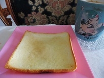 ココナッツ☆蜂蜜生姜トースト