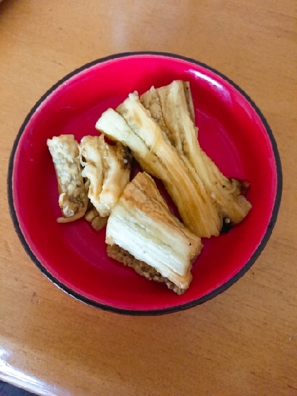 紫蘇でさっぱりと焼きナス美味しくいただきました。