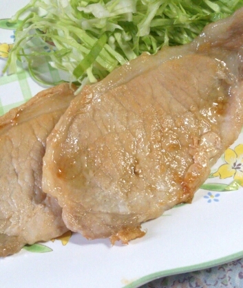 豚肉の塩麹はちみつ生姜焼き